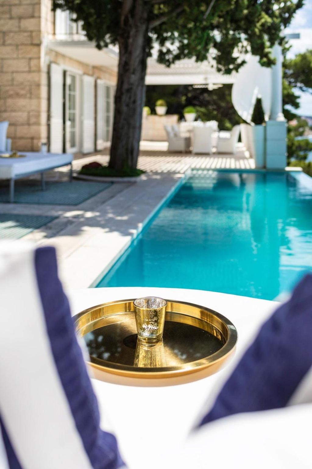 Villa Elegant Lozica 4 Bedrooms Palazio Seafront Beautiful Infinity Pool Dubrovnik