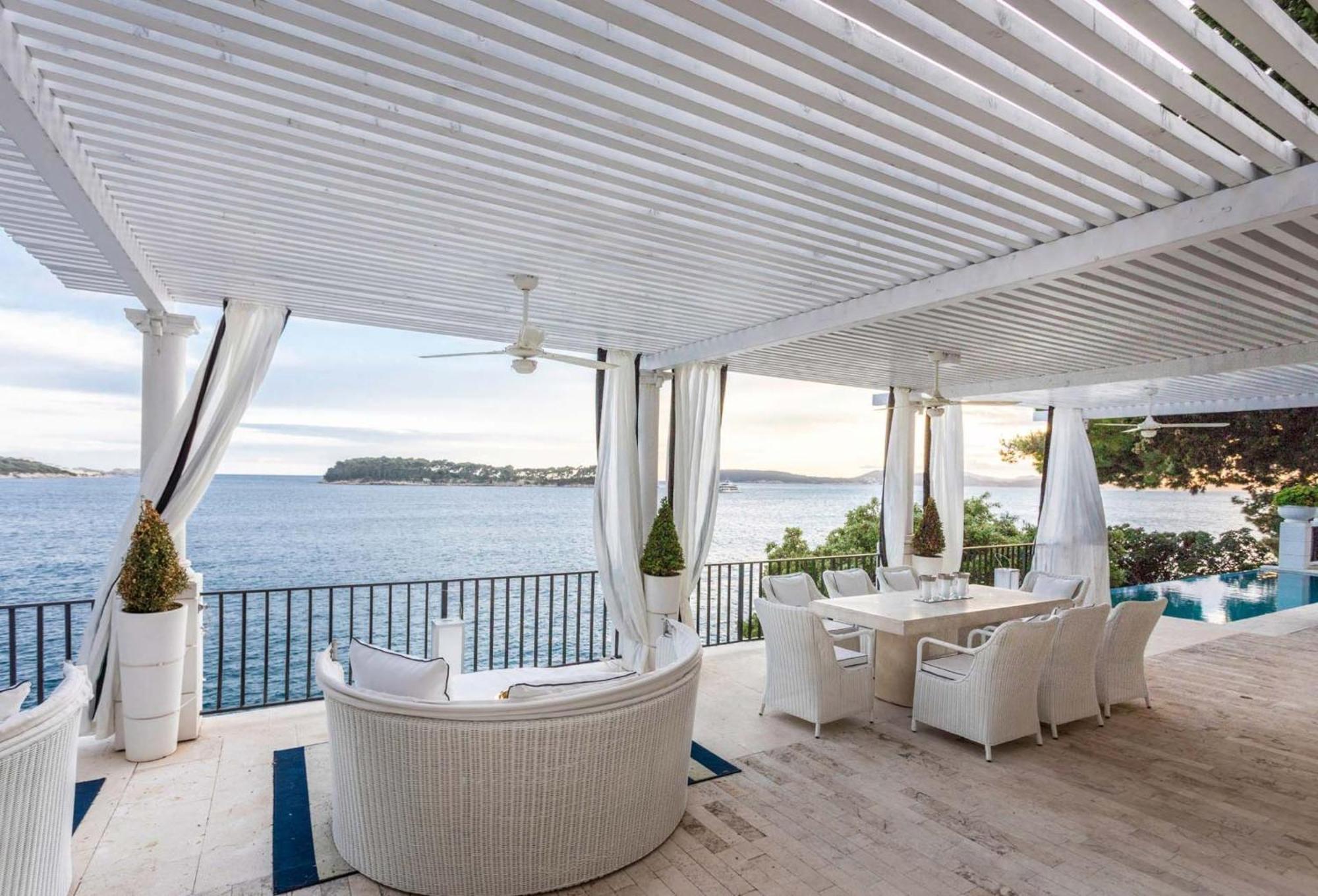 Elegant Lozica 4 Bedrooms Palazio Seafront Beautiful Infinity Pool Dubrovnik